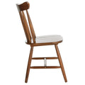 Set of 2 SAFAVIEH Margretta Spindleback Windsor Dining Chairs Dimensions: 17" W x 19" L x 34" H